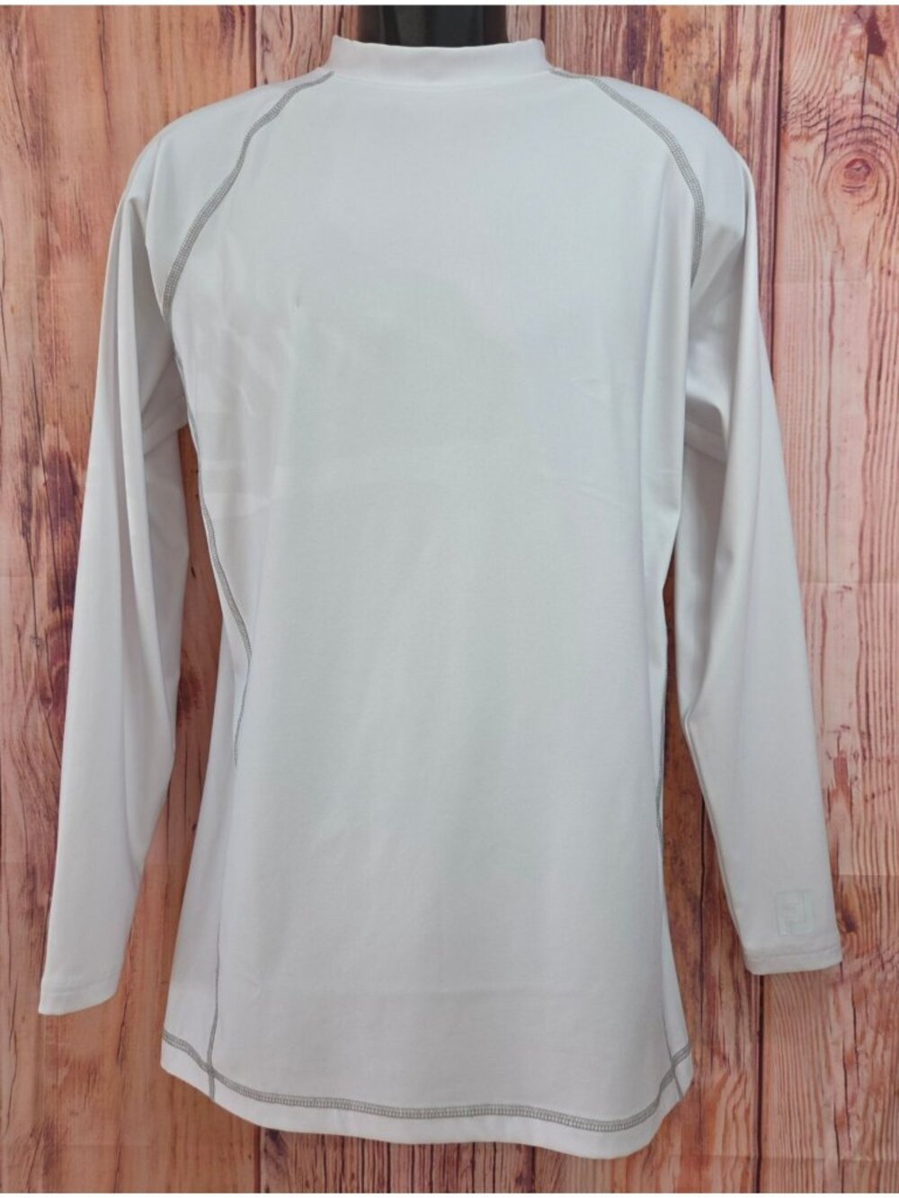 Footjoy Thermal Base Layer Long Sleeve Shirt Large White